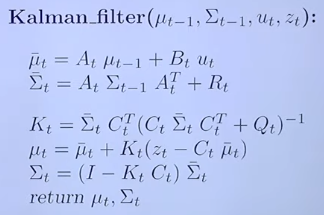 Kalman Filter Algorithm