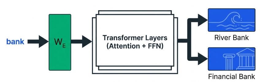 Static vs Contextual Embeddings